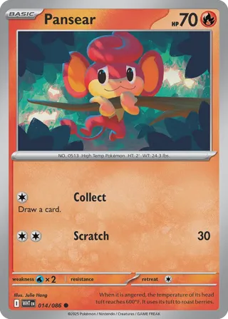 Pansear (Poke Ball Pattern)