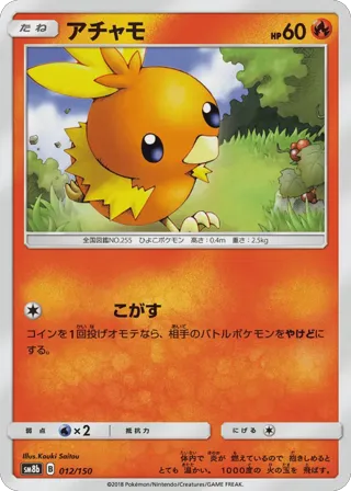 Torchic (Mirror Holofoil)