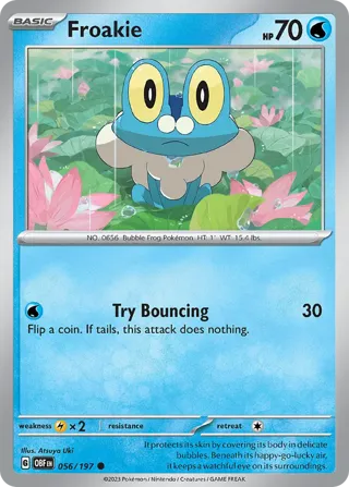 Froakie - 056/197 (Cosmos Holo)