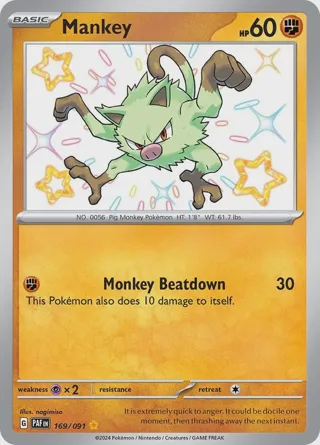 Mankey - 169/091