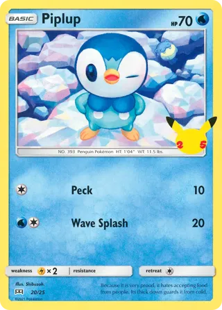 Piplup - 20/25