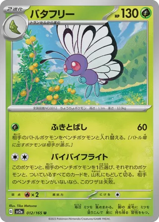 Butterfree (Master Ball Pattern)