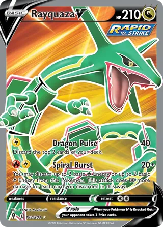 Rayquaza V (Full Art)