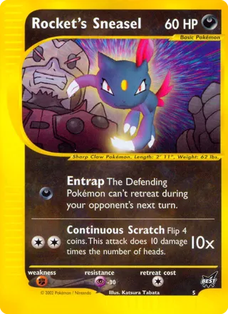 Rocket's Sneasel [Winner]