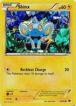 Shinx - 43/99 (Cracked Ice Holo)