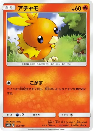 Torchic (Mirror Holofoil)