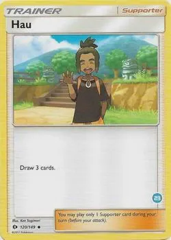 Hau (23) (Alolan Ninetales Half-Deck)