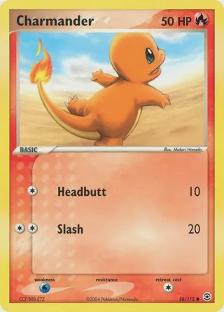 Charmander - 058/112
