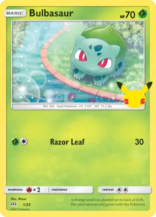 Bulbasaur - 1/25