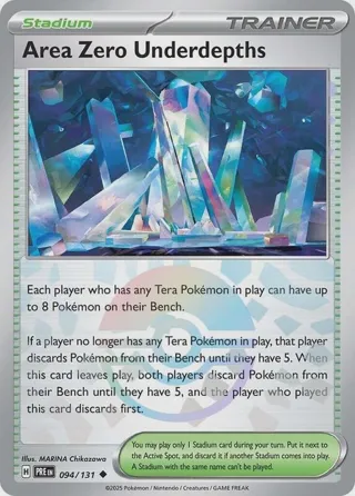 Area Zero Underdepths (Poke Ball Pattern)
