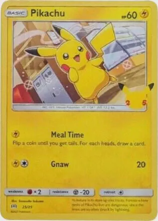 Pikachu - 25/25
