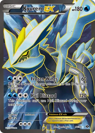 Kyurem EX (96 Full Art)
