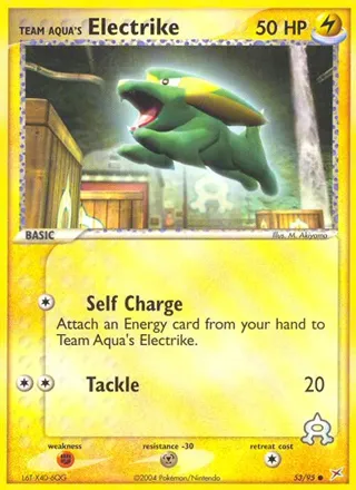 Team Aqua's Electrike - 53/95