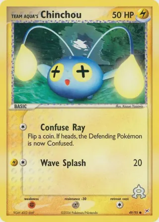 Team Aqua's Chinchou