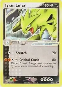 Tyranitar ex (Non-Holo)