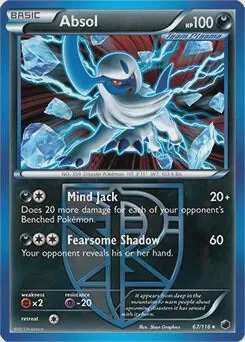 Absol - 67/116 (Moltres Legendary Battle Deck)