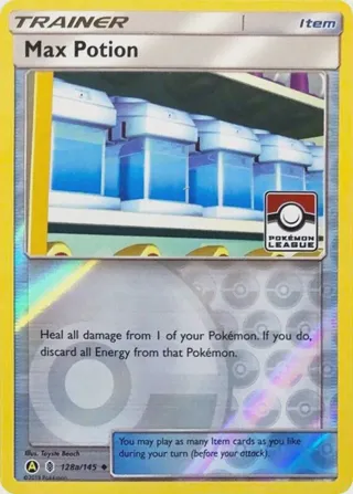 Max Potion - 128a/145 (Pokemon League)