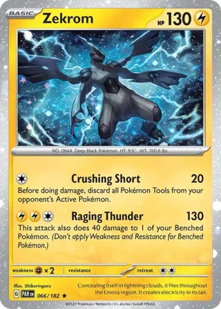 Zekrom - 066/182 (Cosmos Holo)