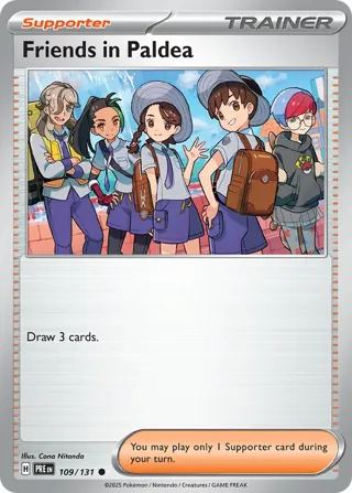 Friends in Paldea - 109/131 (Poke Ball Pattern)