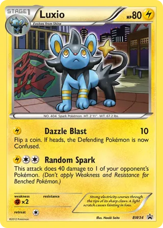 Luxio (Cracked Ice Holo)