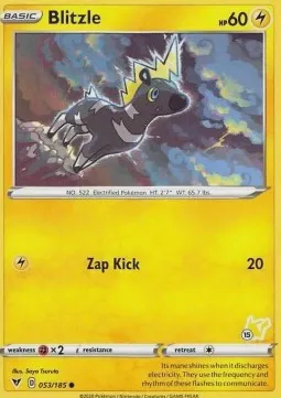 Blitzle (#15 Pikachu Stamped)