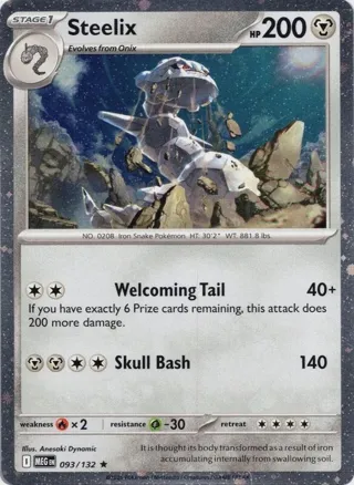 Steelix - 093/132 (Cosmos Holo)