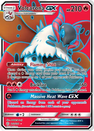 Volcarona GX (Full Art)