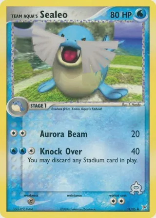 Team Aqua's Sealeo - 31/95