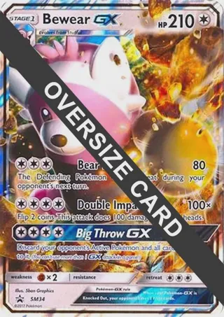 Bewear GX - SM34 (Black Star Promos)