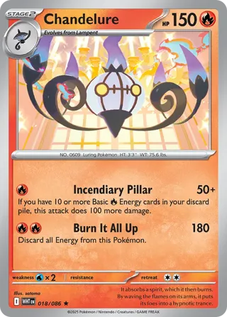 Chandelure (Poke Ball Pattern)