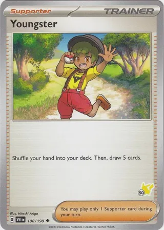 Youngster - Pikachu 50