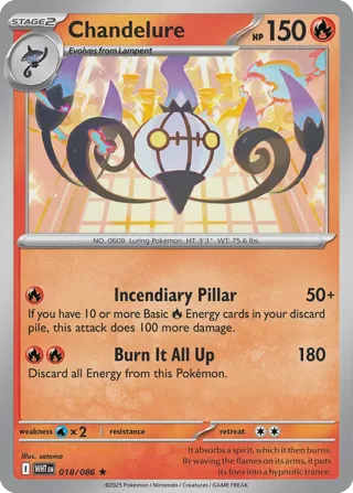 Chandelure (Poke Ball Pattern)