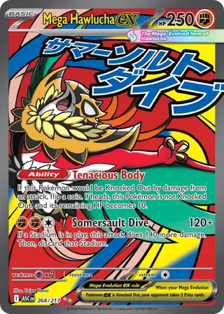 Mega Hawlucha ex - 268/217