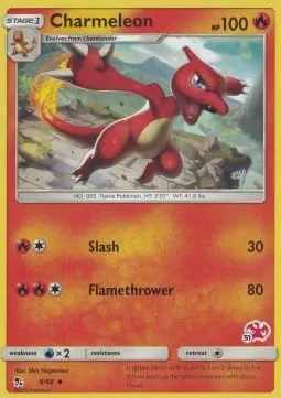 Charmeleon (#51 Charizard Stamped)