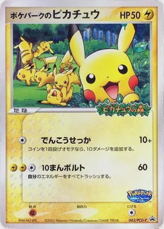 PokePark's Pikachu - 043/PCG-P