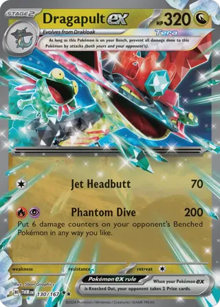 Dragapult ex - 130/167 - 2024 (Evan Pavelski)