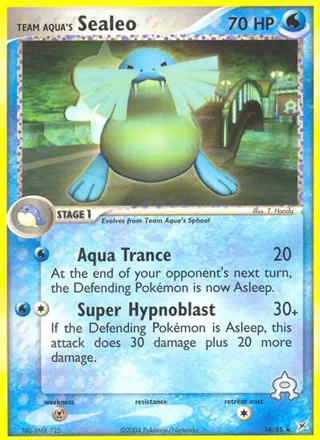 Team Aqua's Sealeo - 16/95