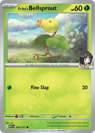 Erika's Bellsprout (Poke Ball)