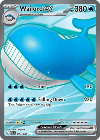 Wailord ex - 097/084