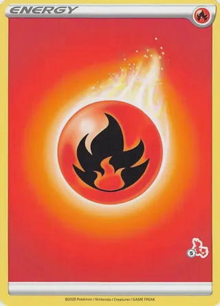 Fire Energy (#5 Cinderace Stamped)