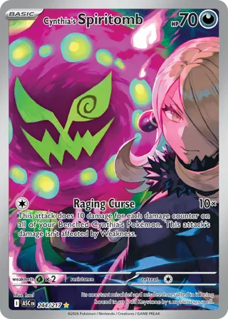 Cynthia's Spiritomb - 244/217