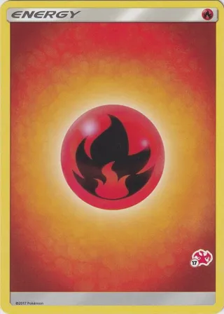 Fire Energy (#17 Charizard Stamped)