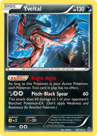 Yveltal - 94/162 (Cosmos Holo)