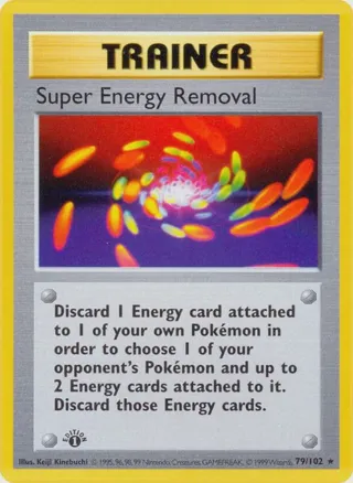 Super Energy Removal