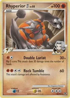 Rhyperior E4 - 32/111 (DPPt Rising Rivals)