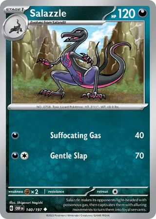 Salazzle - Darkrai Deck