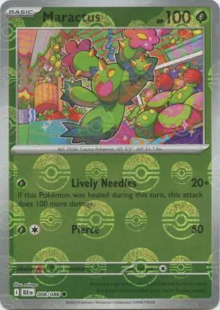 Maractus (Poke Ball Pattern)