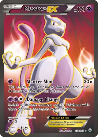 Mewtwo EX (158 Full Art)