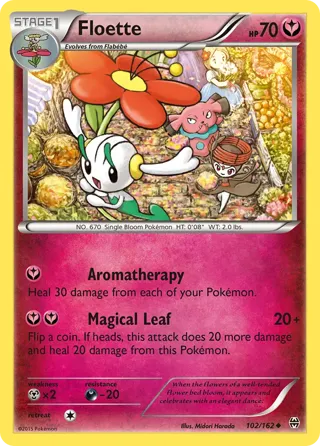 Floette - 102/162 (Pokemon League)