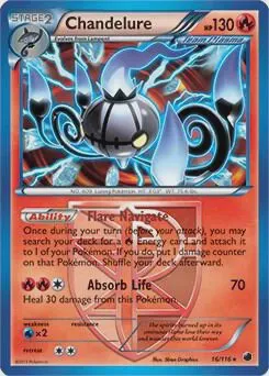 Chandelure - 16/116 (BW Plasma Freeze)